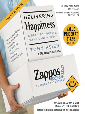 cover image of Delivering Happiness